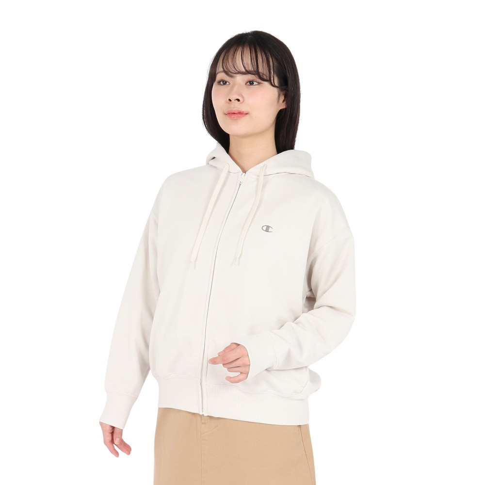 チャンピオン（CHAMPION）（レディース）テリー ジップ フード スウェット パーカー CW-BS101 033