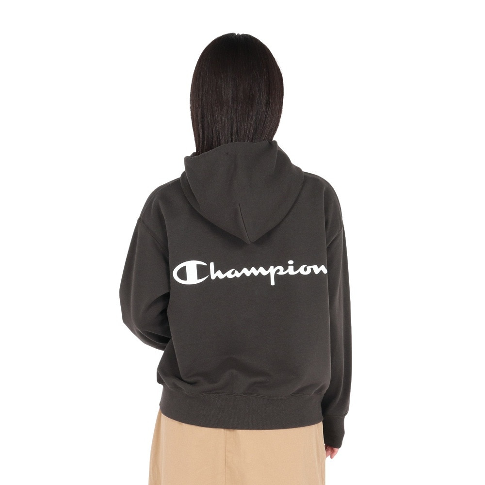 チャンピオン（CHAMPION）（レディース）テリー ジップ フード スウェット パーカー CW-BS101 055