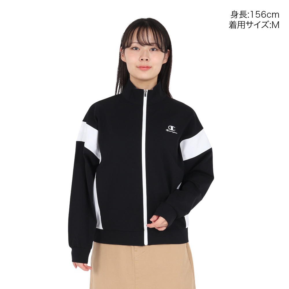 チャンピオン（CHAMPION）（レディース）STRETCH PIQUE ジップ ジャケット CW-BSE01 090