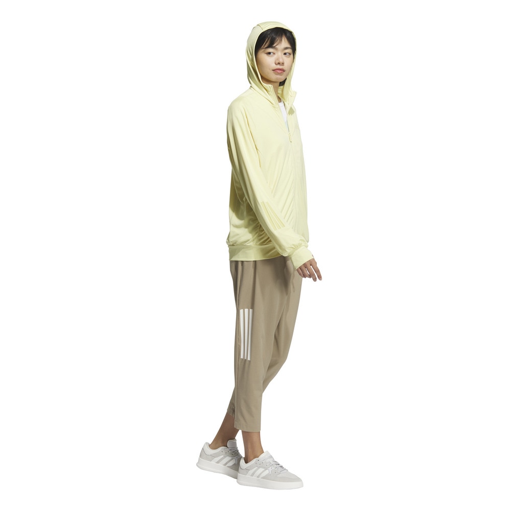 アディダス（adidas）（レディース）UVニット フルジップフーディー KQD90-JP0030
