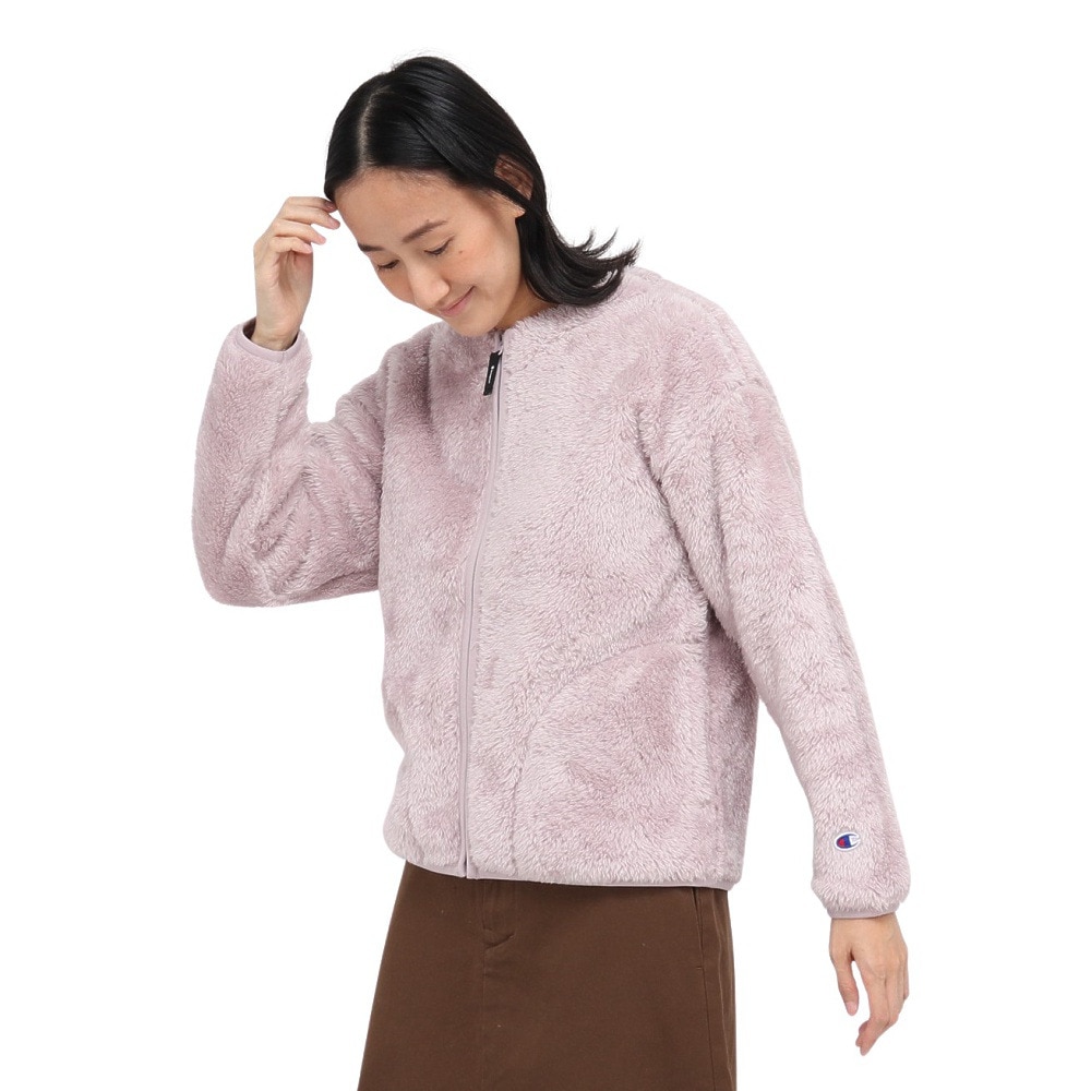チャンピオン-ヘリテイジ(CHAMPION-HERITAGE)シェルパフリース ジップジャケット カーディガン CW-C607… チャンピオン-ヘリテイジ（CHAMPION-HERITAGE）（レディース）シェルパ