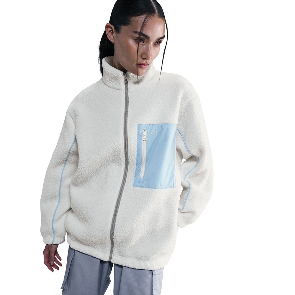 ナイキ（NIKE）（レディース）スポーツウェア フルジップ ハイパイル