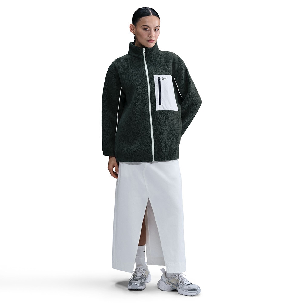 ナイキ（NIKE）（レディース）AS W NSW SHERPA LOGO フルジップジャケット IM7485-390