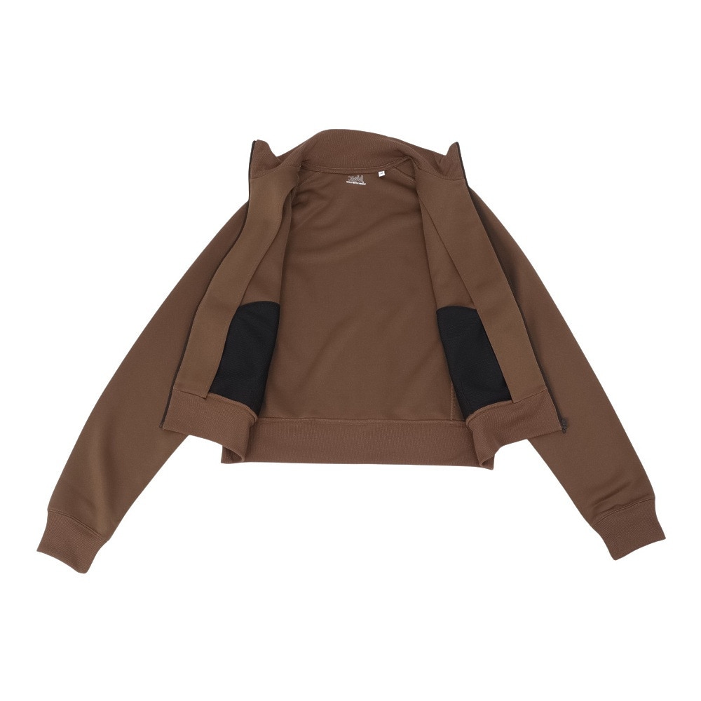 エックスガール（X-gir）（レディース）ショート トラックジャケット 155253021007-BROWN