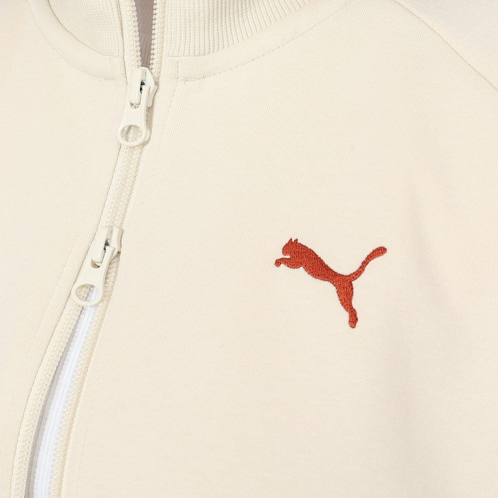 プーマ（PUMA）（レディース）ESS エレベーテッド テープ トラック スウェットジャケット 693757 87 OWHT