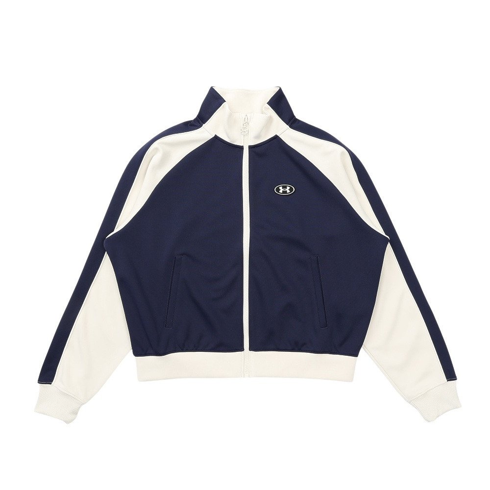 ★美品 UNDER ARMOUR アンダーアーマー 紺 ジャンパー M アンダーアーマー（UNDER ARMOUR）（レディース）トラック ジャケット