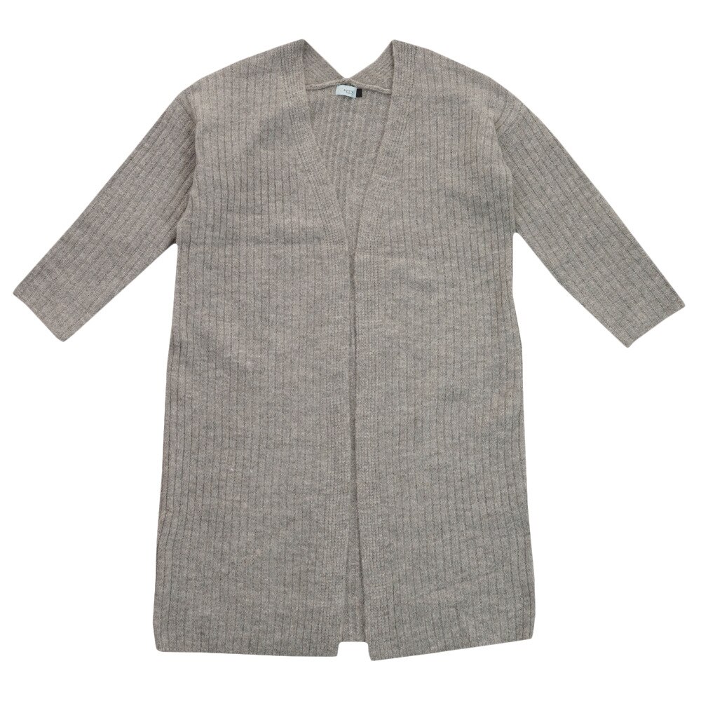  BRUSHING RIB ロングカーディガン HU19F01TC861318LGRY オンライン価格