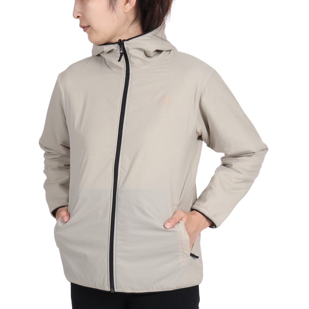 ノースフェイス（THE NORTH FACE）（レディース）パーカー レディース リバーシブルテックエアーフーディ NTW62289 SM