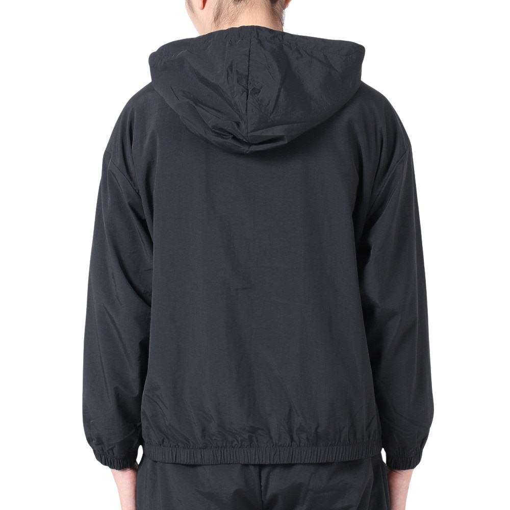 ニューバランス（new balance）（レディース）パーカー レディース トリコットウインドジャケット AWJ33514BK