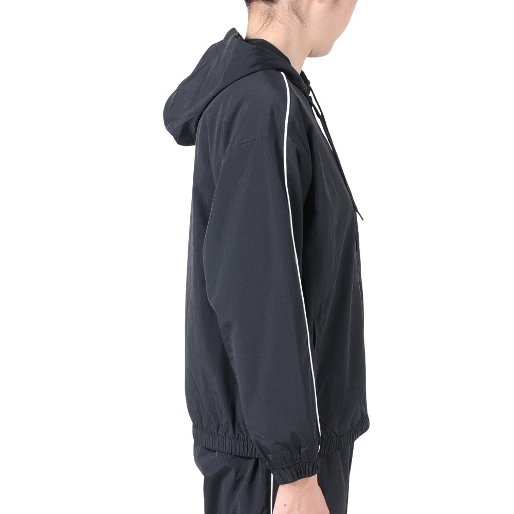 ニューバランス（new balance）（レディース）パーカー レディース トリコットウインドジャケット AWJ33514BK
