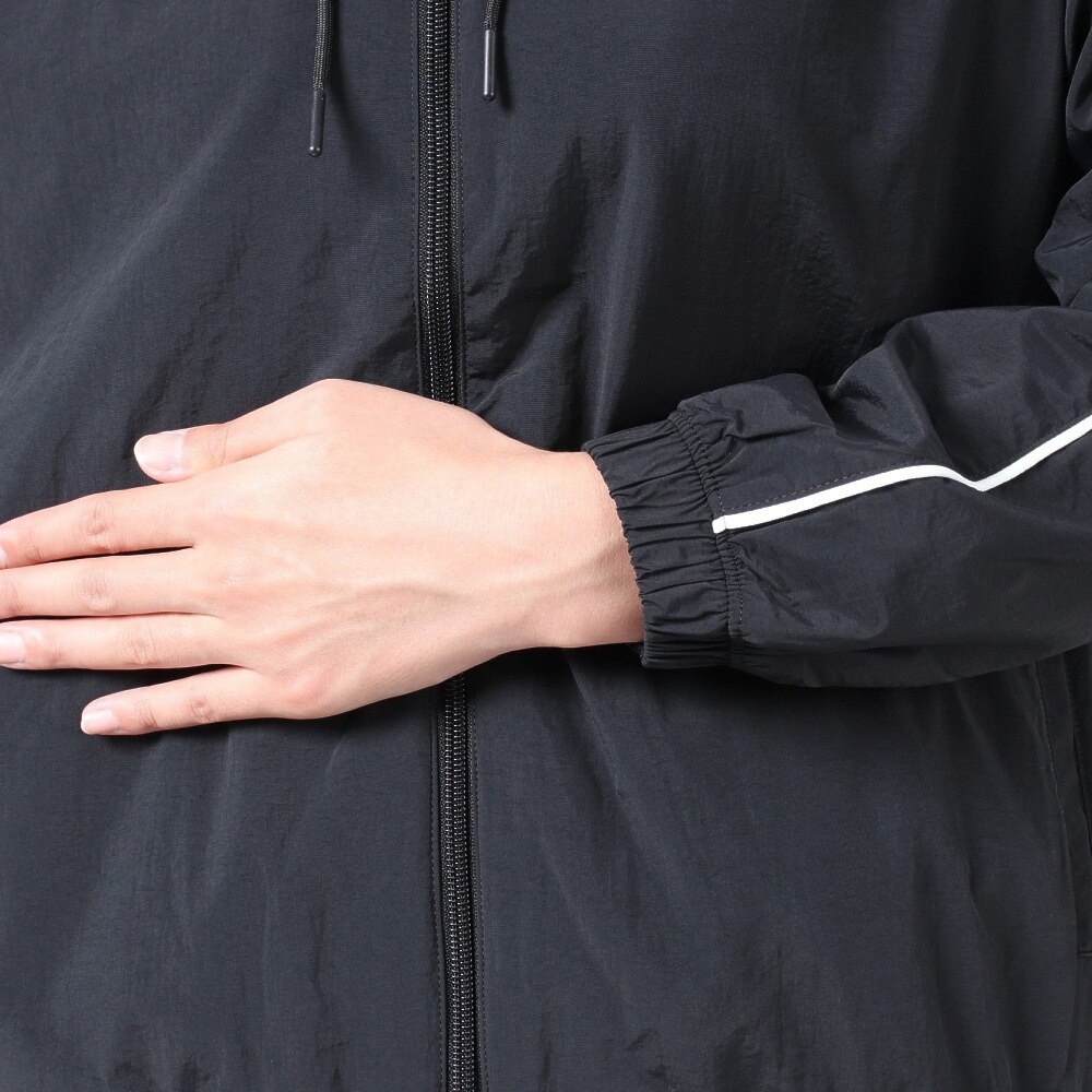 ニューバランス（new balance）（レディース）パーカー レディース トリコットウインドジャケット AWJ33514BK