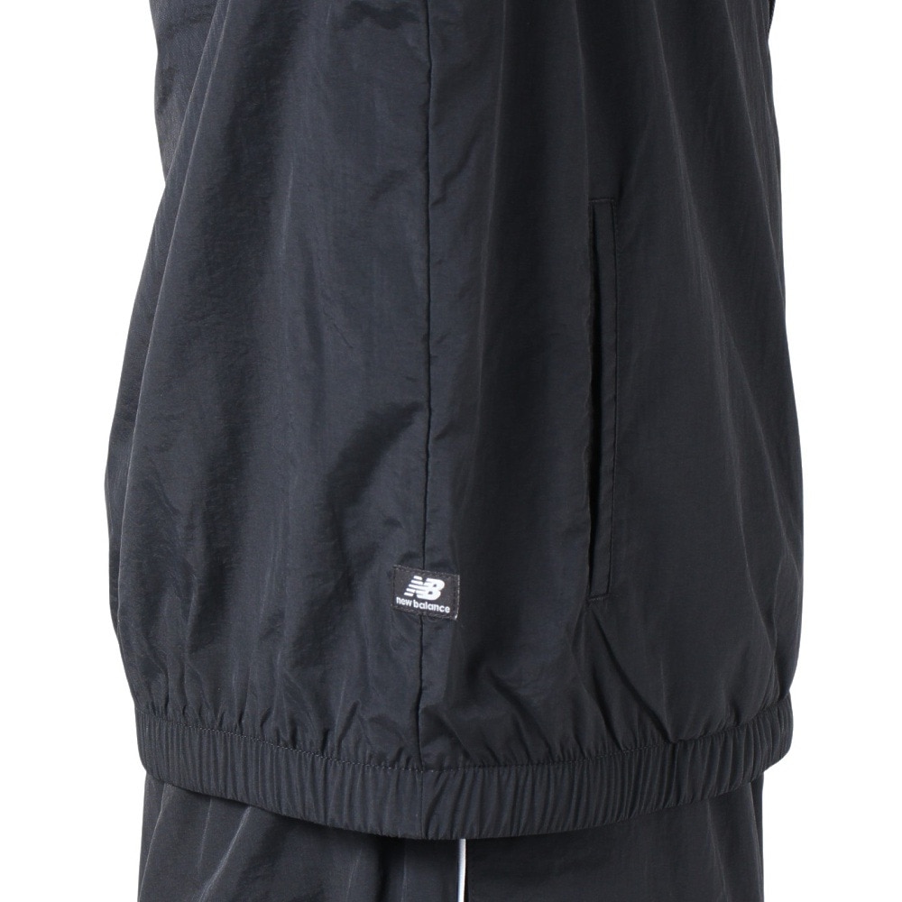 ニューバランス（new balance）（レディース）パーカー レディース トリコットウインドジャケット AWJ33514BK