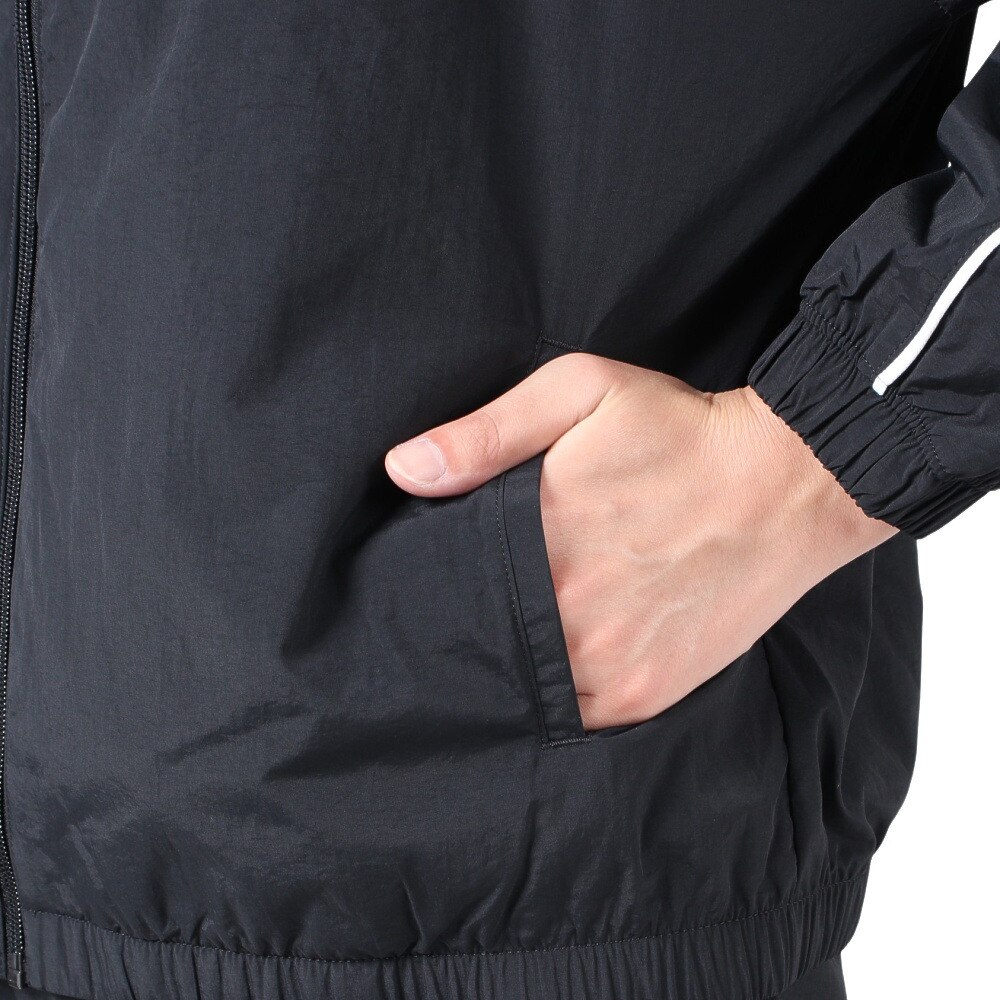 ニューバランス（new balance）（レディース）パーカー レディース トリコットウインドジャケット AWJ33514BK