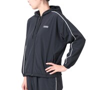 ニューバランス(new balance)(レディース)パーカー レディース トリコットウインドジャケット AWJ33514BK