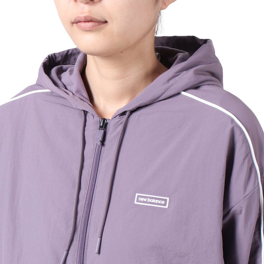 ニューバランス（new balance）（レディース）パーカー レディース トリコットウインドジャケット AWJ33514SHW