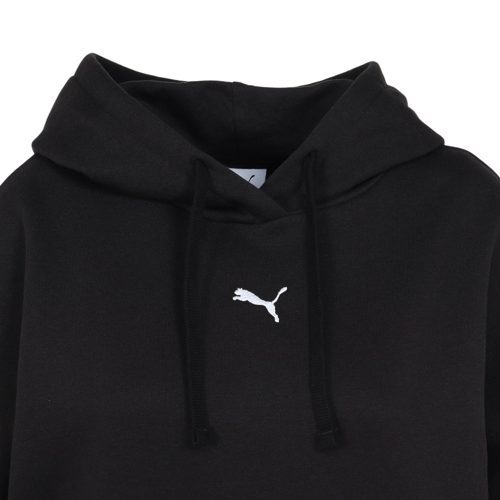 プーマ（PUMA）（レディース）ESS オーバーサイズド フーディー F 691270 01 BLK