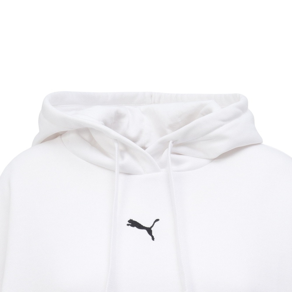 プーマ（PUMA）（レディース）ESS オーバーサイズド フーディー F 691270 02 WHT