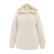 チャンピオン-ヘリテイジ（CHAMPION-HERITAGE）（レディース）【オンライン価格】ボア フリース ジップフードフリースジャケット CW-L604 020 もこもこ