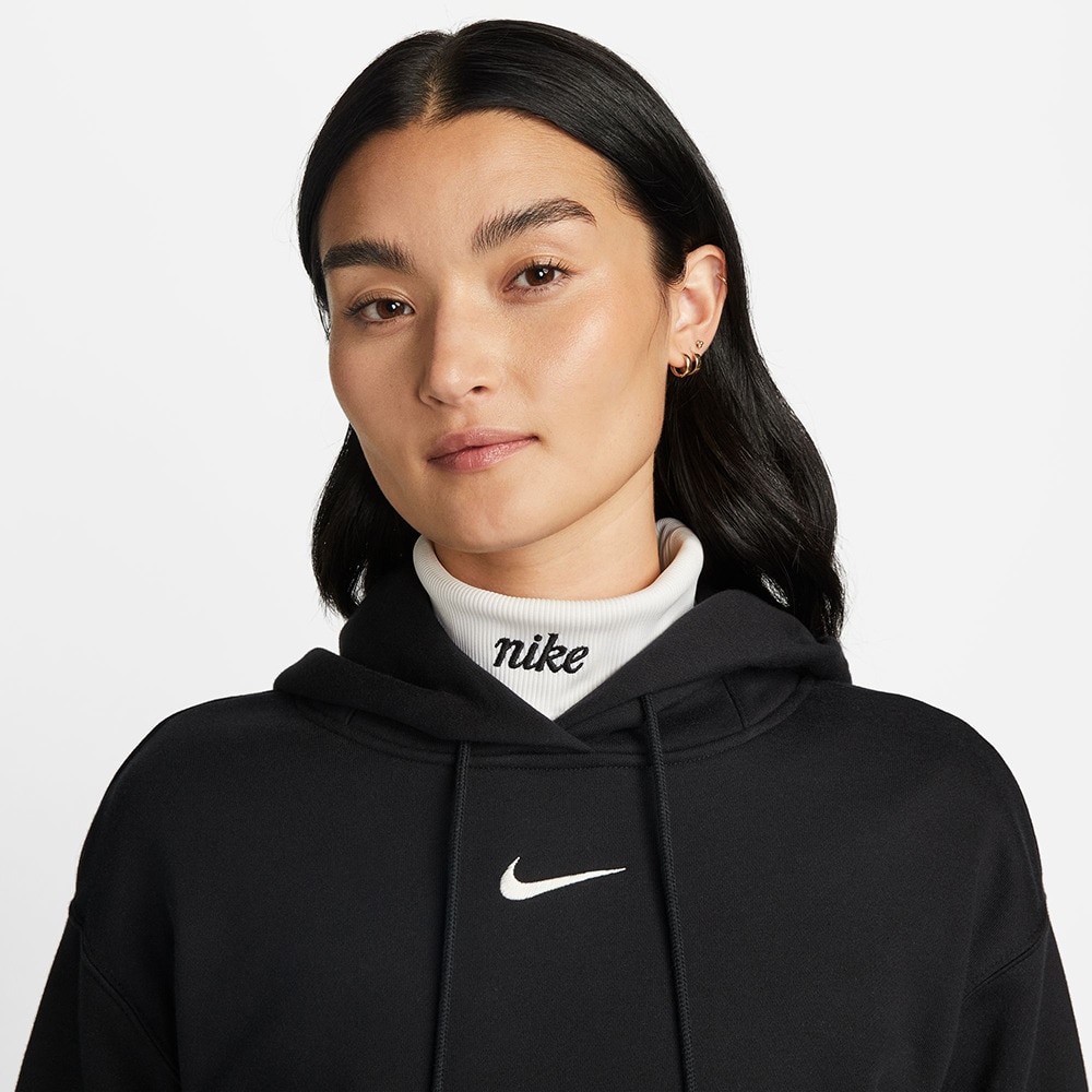 ナイキ（NIKE）（レディース）スポーツウェア フェニックス フリース オーバーサイズド プルオーバー パーカー DQ5861-010