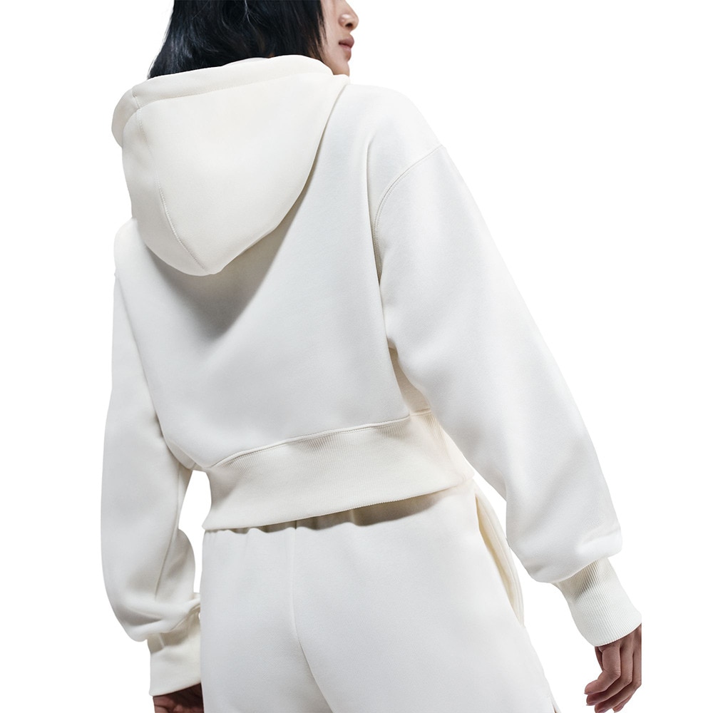 ナイキ（NIKE）（レディース）NSW PHNX クロップ フルジップ フリース 長袖フーディ ルーズ フルジップ クロップ HV2427-133