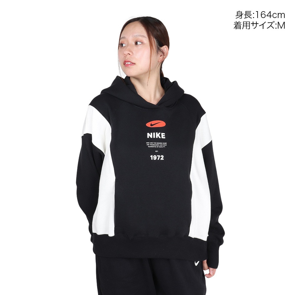 ナイキ（NIKE）（レディース）スポーツウェア フェニックス フリース REMIX 長袖フーディー IH8517-010
