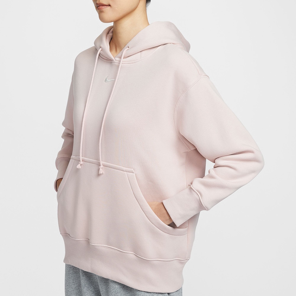 ナイキ（NIKE）（レディース）スポーツウェア フェニックス フリース オーバーサイズド プルオーバー パーカー DQ5861-667