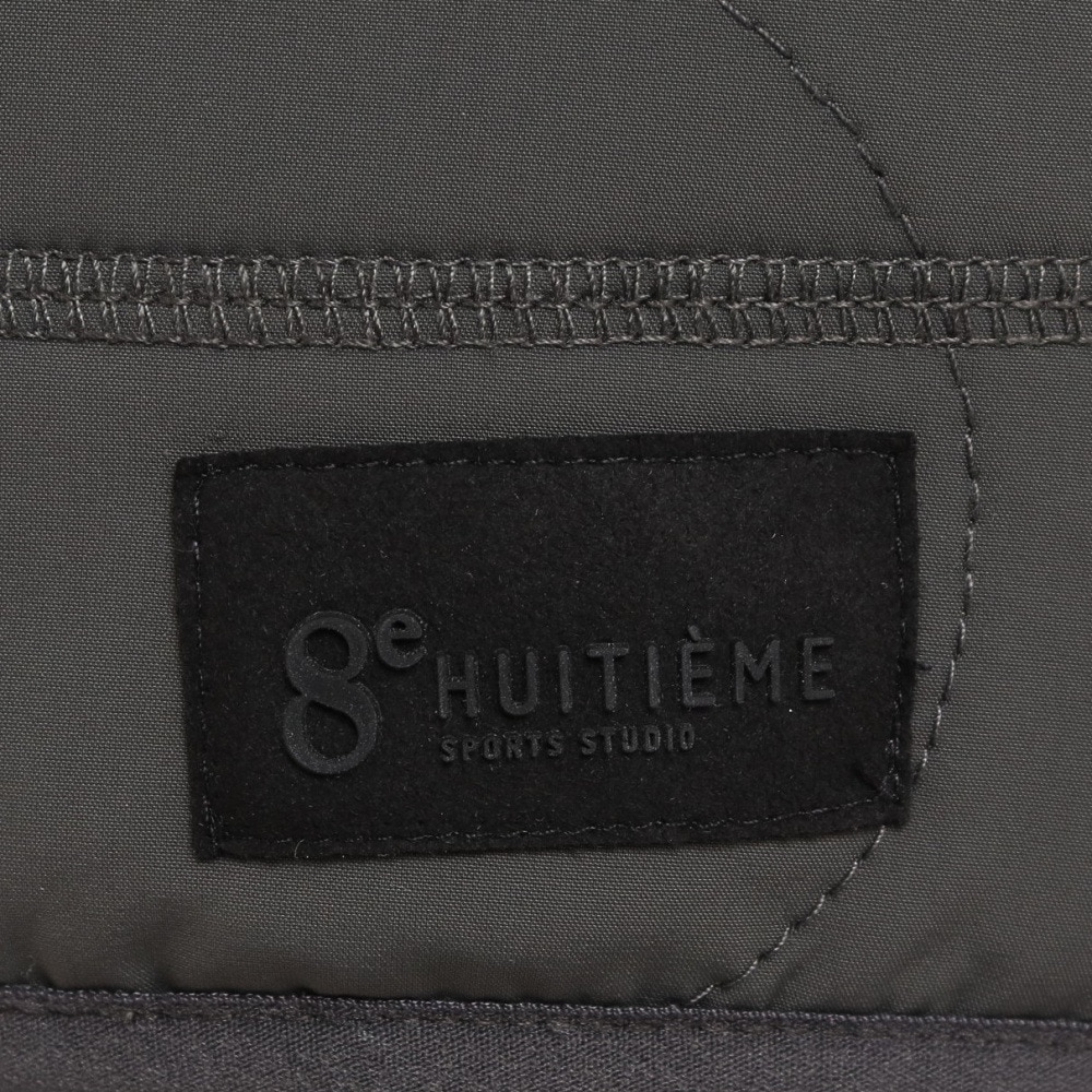 ウィッテム（HUITIEME）（レディース）ノーカラーキルティングジャケット 192-57012-028