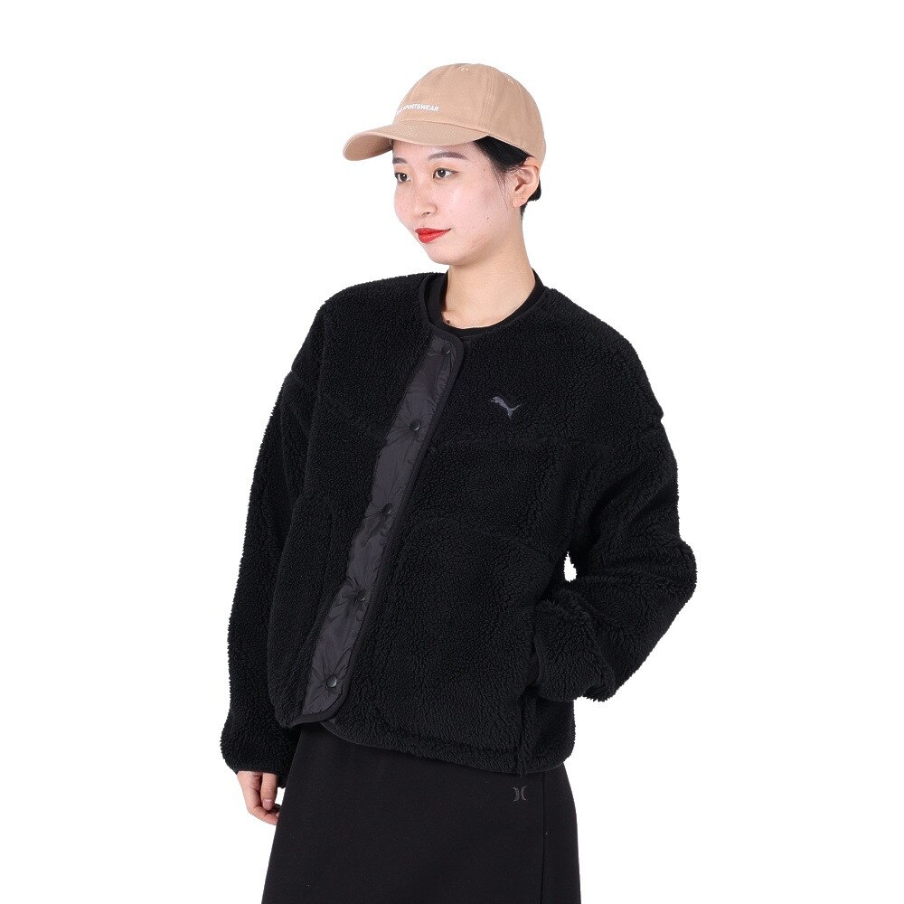 プーマ（PUMA）（レディース）PUMA MOTION シェルパジャケット 677698 01 BLK
