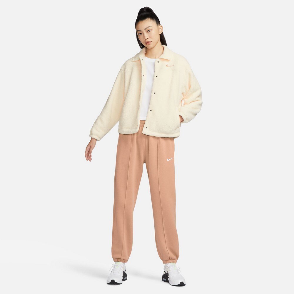 ナイキ（NIKE）（レディース）スポーツウェア カラードハイパイルジャケットFB8708-113