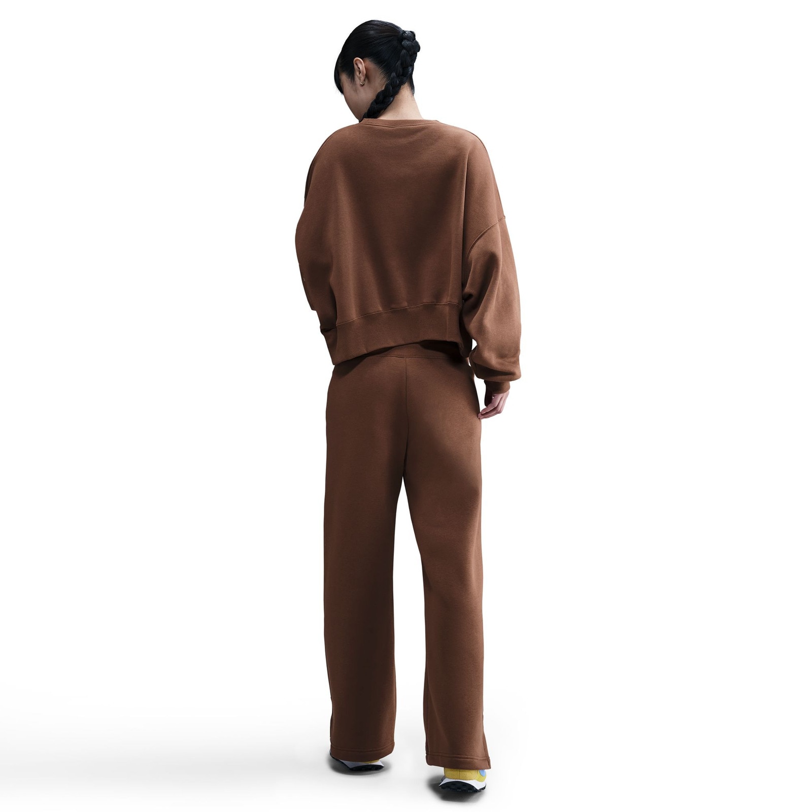 ナイキ（NIKE）（レディース）スポーツウェア フェニックス フリース ハイウエスト ワイドレッグ スウェットパンツ DQ5616-265