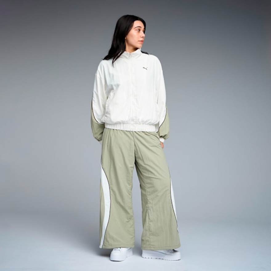 プーマ（PUMA）（レディース）CORE HERITAGE ラインド ウーブンジャケット 690171 87 BEG