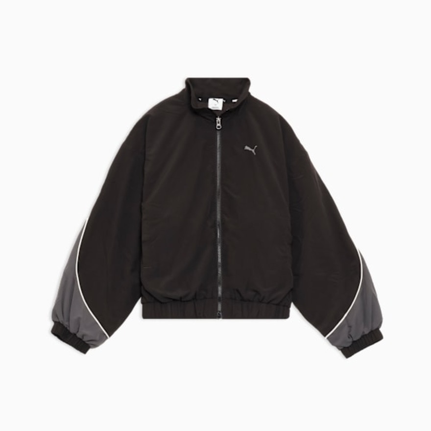 プーマ（PUMA）（レディース）CORE HERITAGE ラインド ウーブンジャケット 690171 01 BLK