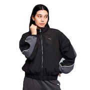 (レディース)CORE HERITAGE ラインド ウーブンジャケット 690171 01 BLK
