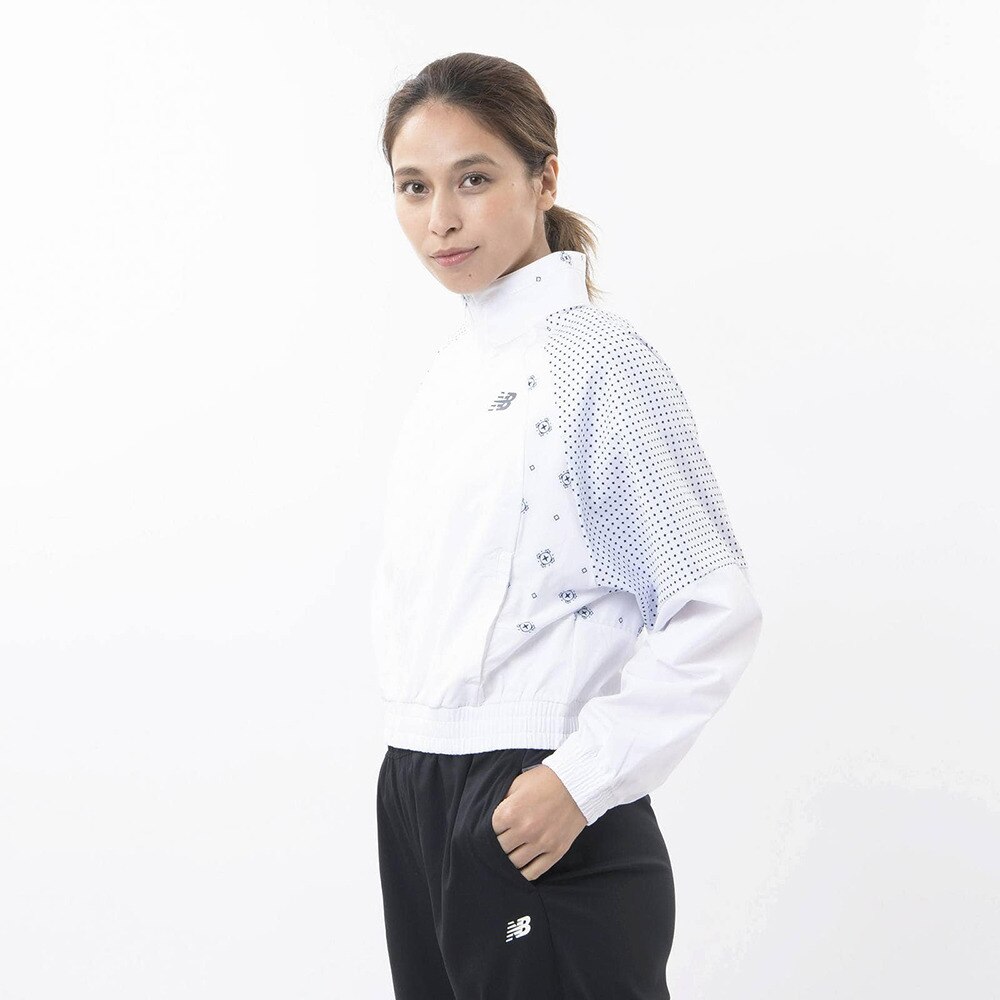 ニューバランス（new balance）（レディース）ジャケット レディース N.U.A. バンダナ ストレッチ  AWJ03130WT