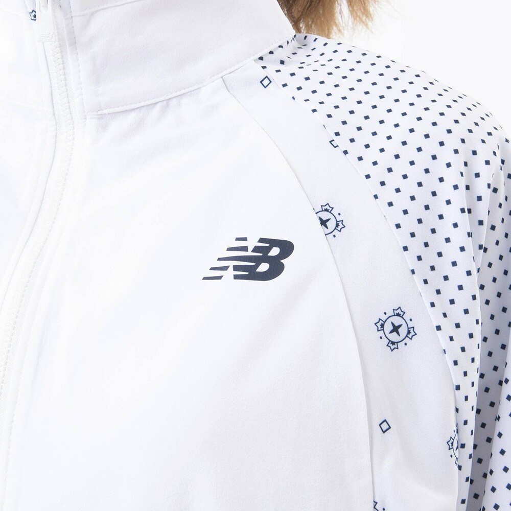 ニューバランス（new balance）（レディース）ジャケット レディース N.U.A. バンダナ ストレッチ  AWJ03130WT