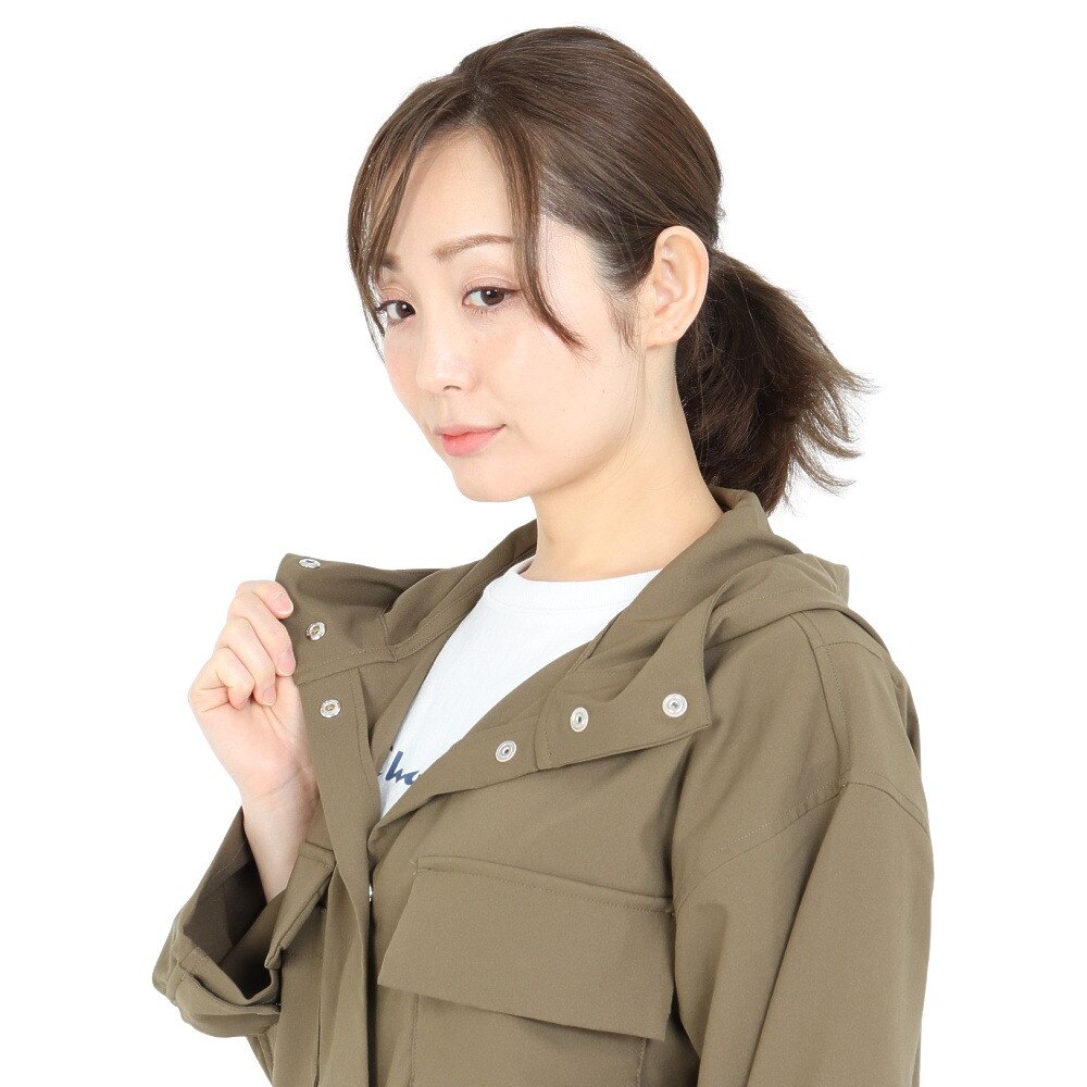 チャンピオン-ヘリテイジ（CHAMPION-HERITAGE）（レディース）フード付き アウター クロスショートジャケット CW-X601 560  スポーツ用品はスーパースポーツゼビオ
