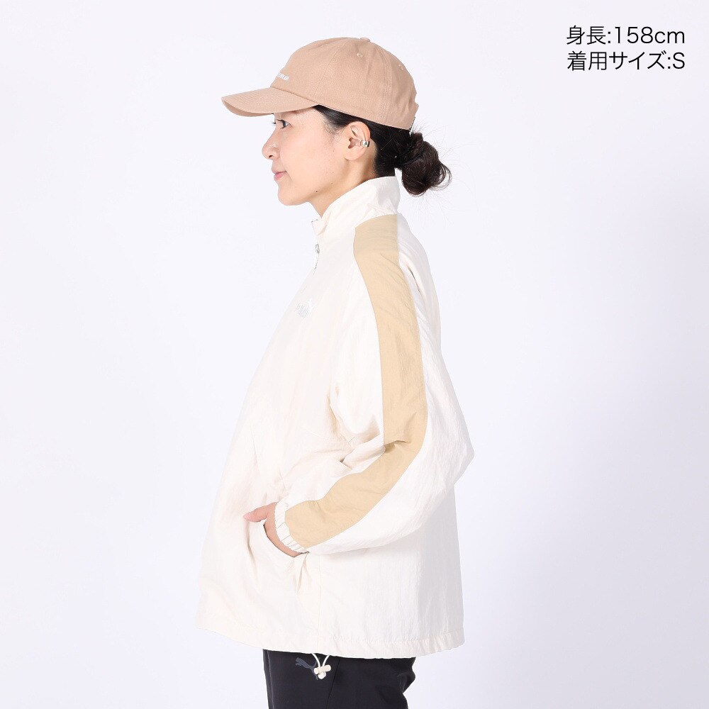 プーマ（PUMA）（レディース）ジャージ レディース CORE HERITAGE ウーブン 裏トリコット 677686 87 BEG