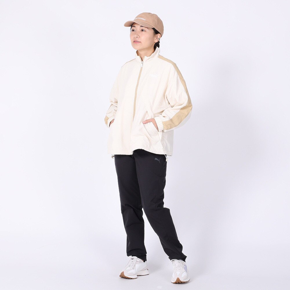 プーマ（PUMA）（レディース）ジャージ レディース CORE HERITAGE ウーブン 裏トリコット 677686 87 BEG