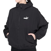 プーマ(PUMA)(レディース)リラックス フーデッド ウィンドブレーカー 678351 01 BLK