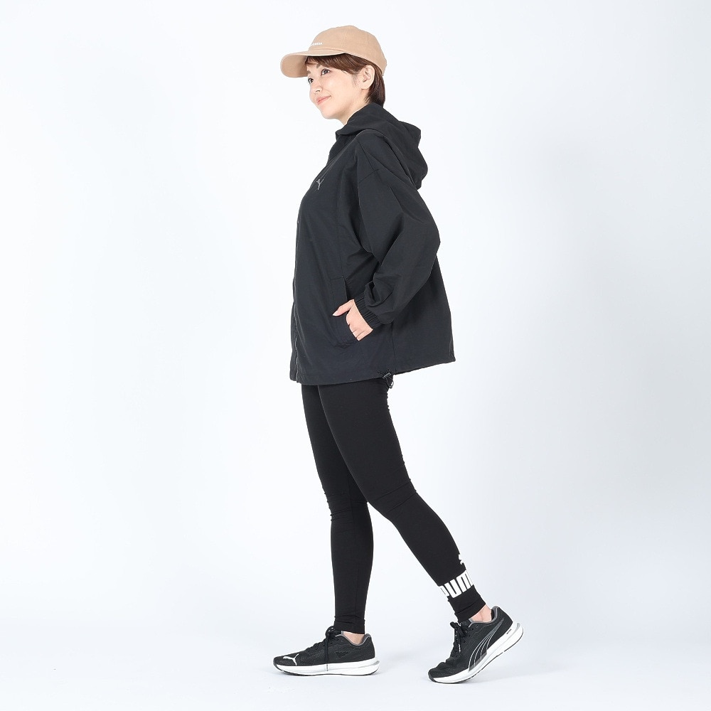 プーマ（PUMA）（レディース）ウィンドブレーカー NON LINED ウーブン ジャケット 674932 01 BLK 撥水 黒 ブラック