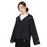 (レディース)フード付き アウター クロスショートジャケット CW-X601