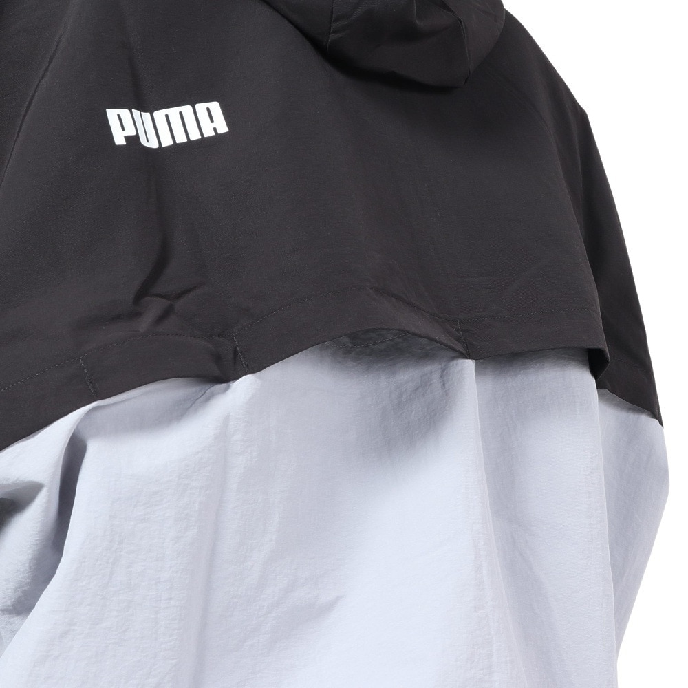 プーマ（PUMA）（レディース）ウインドブレーカージャケット リラックス フーデッド 678351 52 BLK