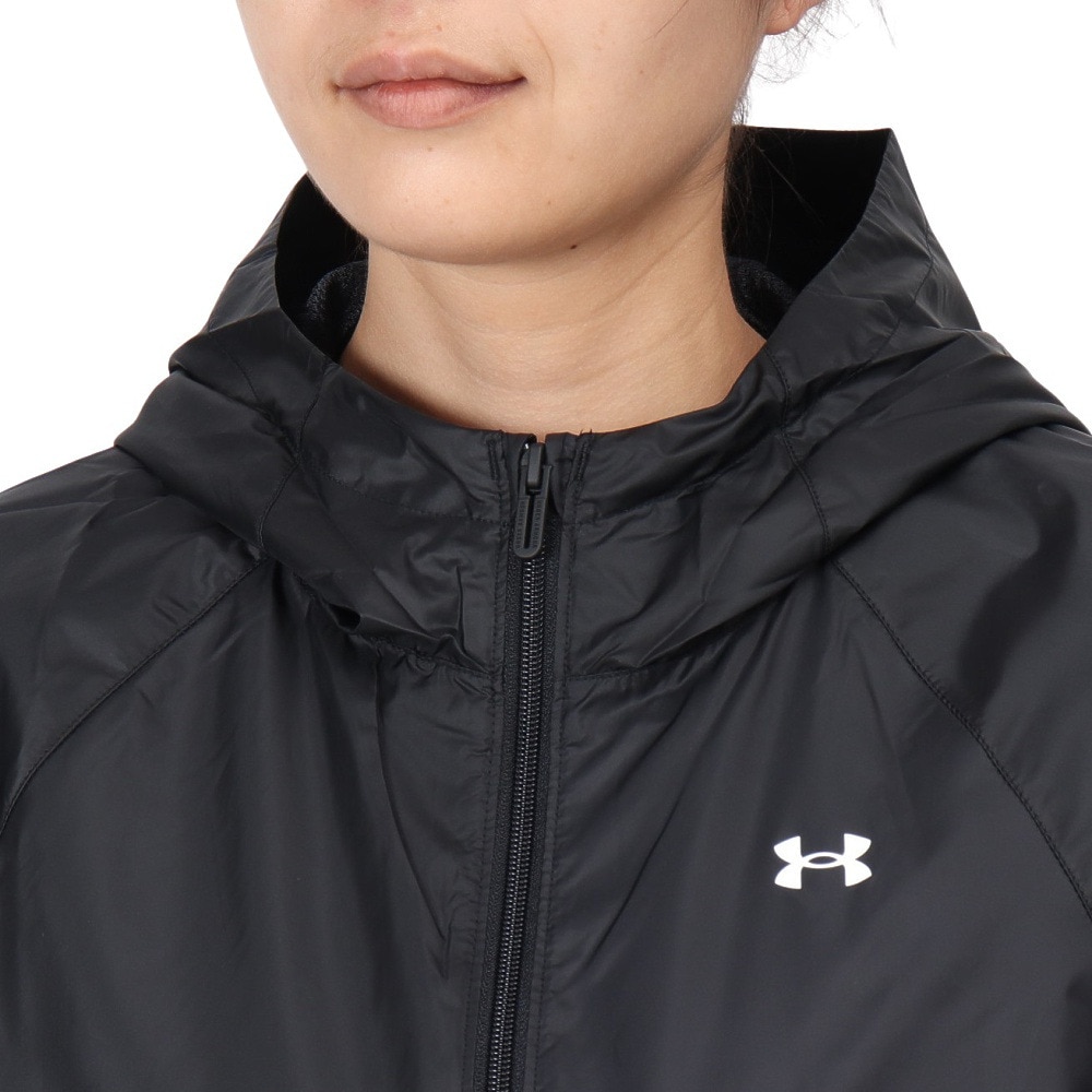 アンダーアーマー（UNDER ARMOUR）（レディース）スポーツ ウインドブレーカー フルジップ ジャケット 1382698 001