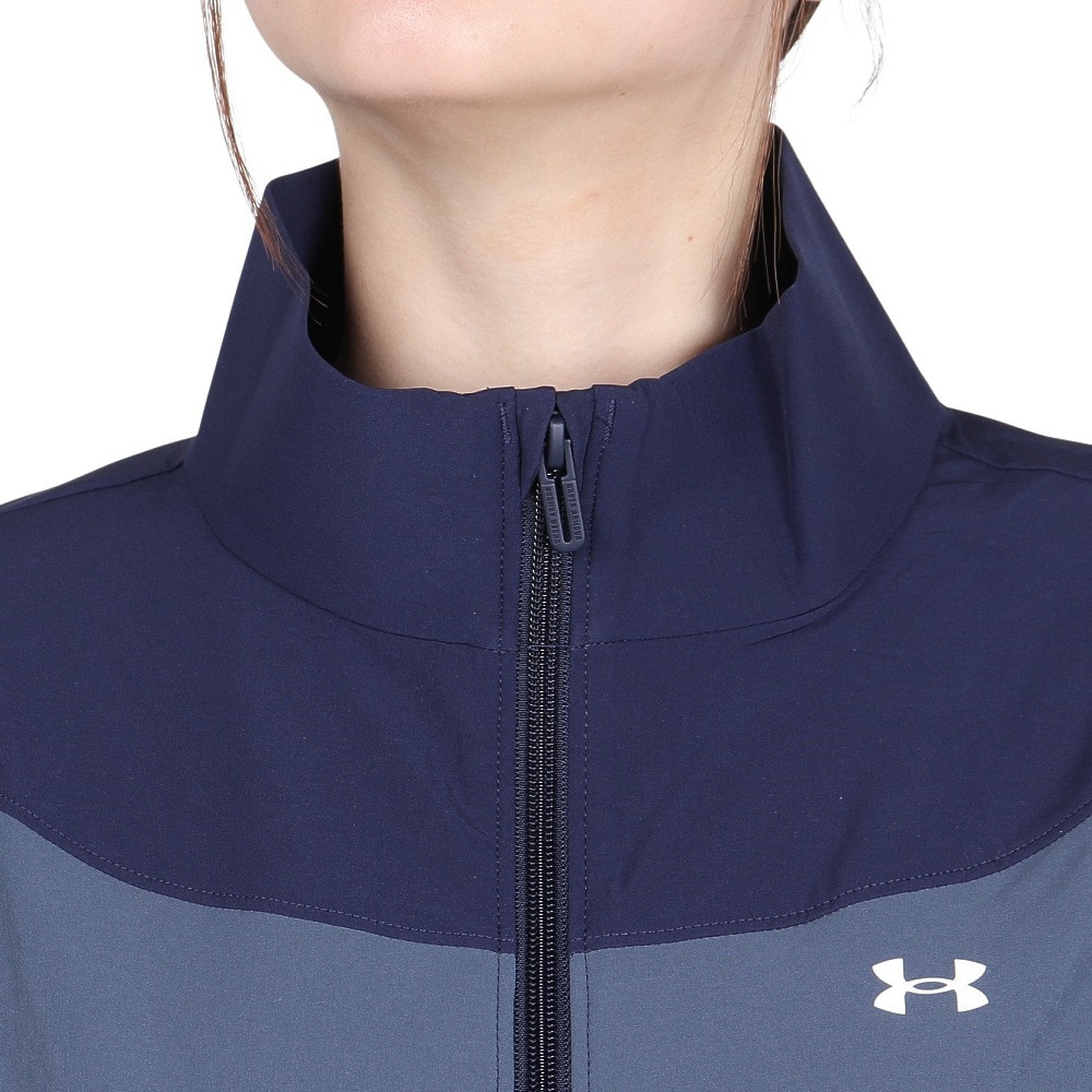 アンダーアーマー（UNDER ARMOUR）（レディース）ライバル ウーブン ジャケット 1389631 410