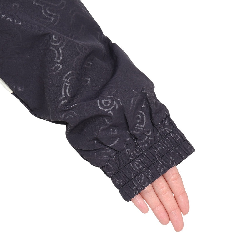 エックスガール（X-gir）（レディース）EMBOSSED WIND UP ジャケット 158246021007-CHARCOAL