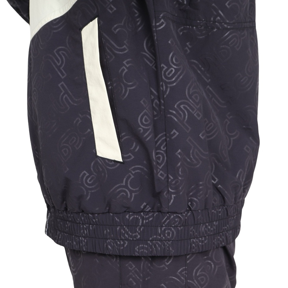 エックスガール（X-gir）（レディース）EMBOSSED WIND UP ジャケット 158246021007-CHARCOAL