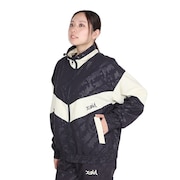 (レディース)EMBOSSED WIND UP ジャケット 158246021007-CHARCOAL