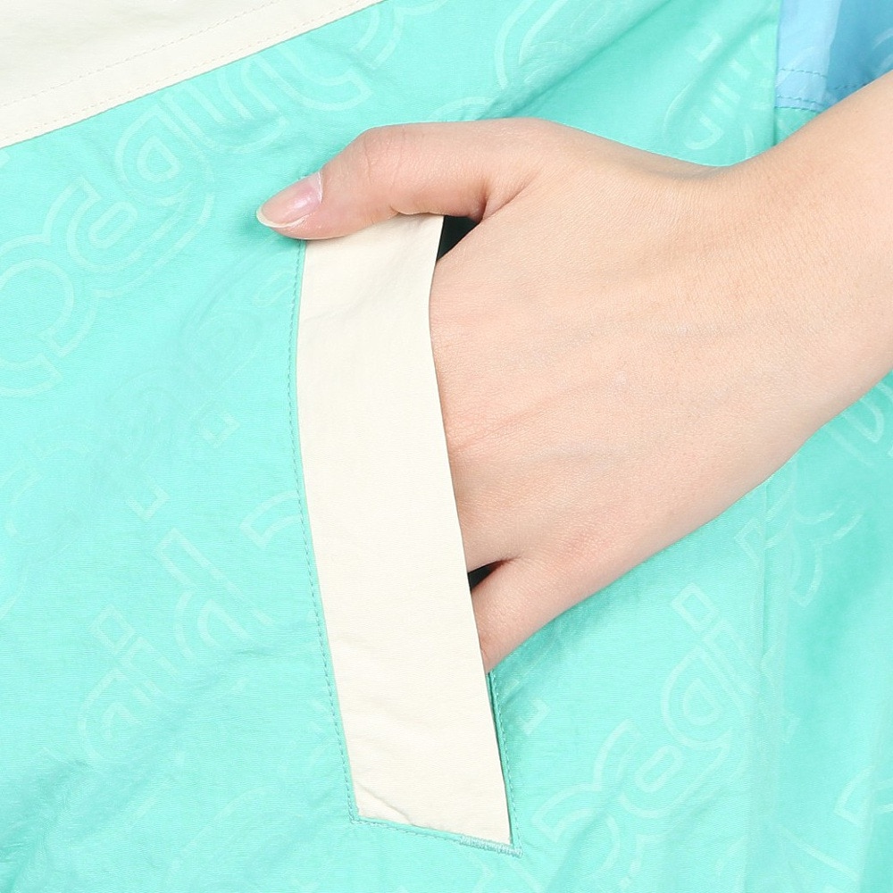 エックスガール（X-gir）（レディース）EMBOSSED WIND UP ジャケット 158246021007-MULTI