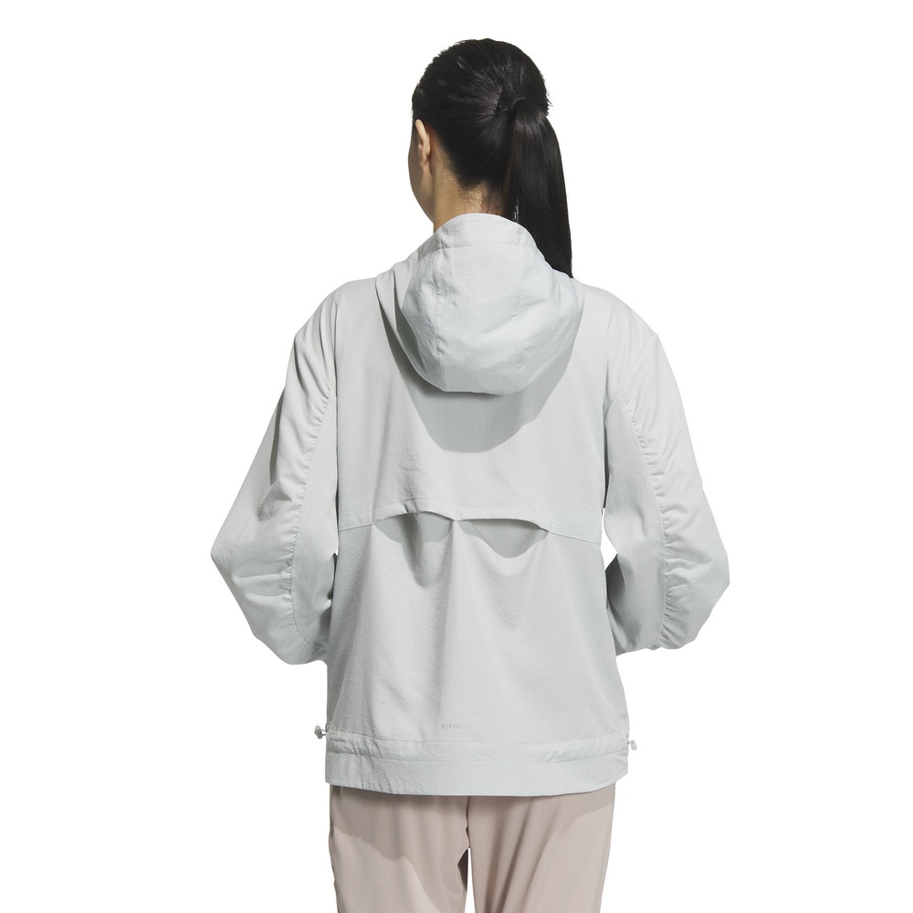 アディダス（adidas）（レディース）LUXFLOW スポーツ ライトウーブン ジャケット KQD93-JL5088