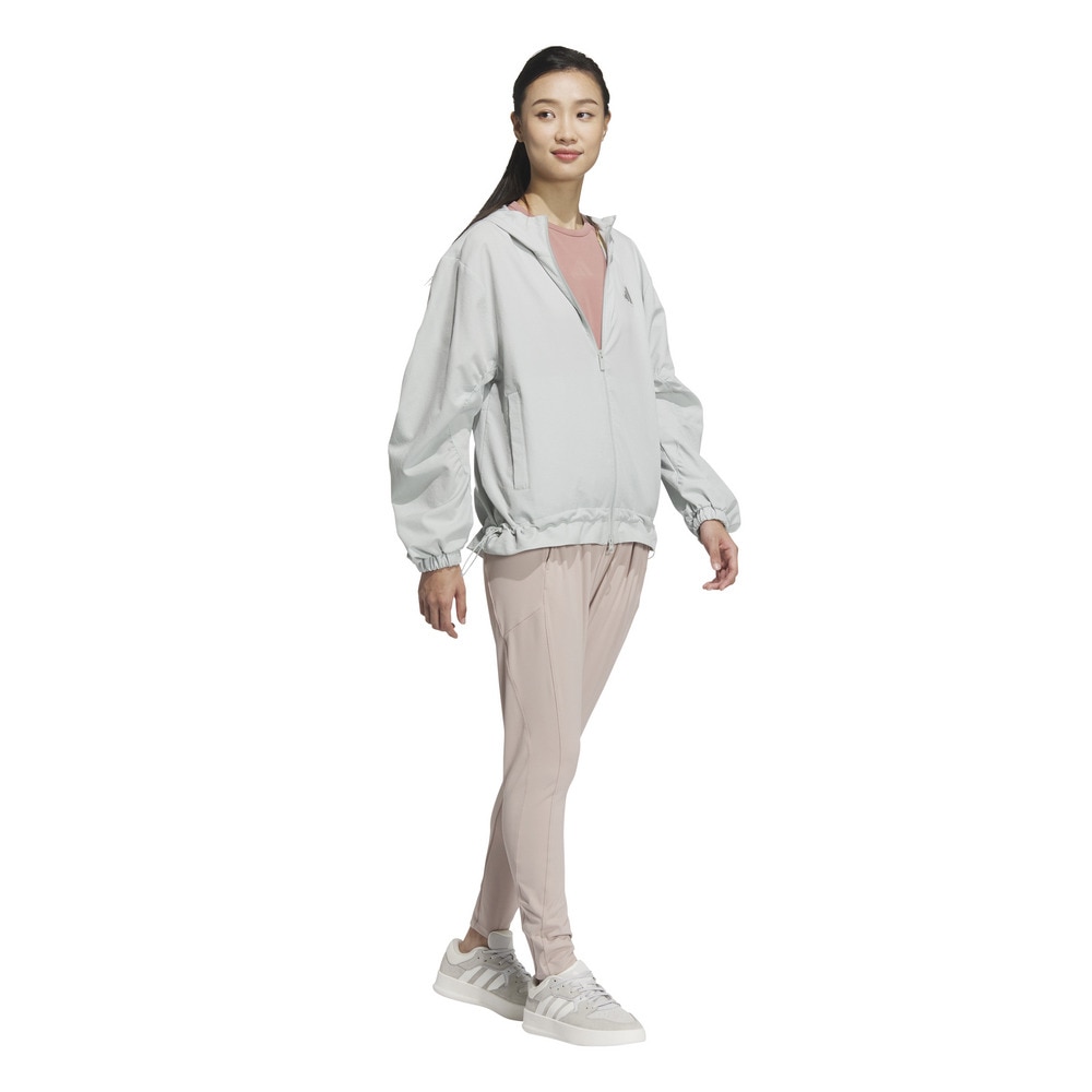 アディダス（adidas）（レディース）LUXFLOW スポーツ ライトウーブン ジャケット KQD93-JL5088